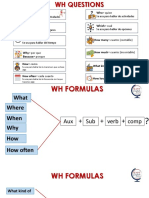 WH Formulas