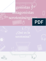 Agonistas y Antagonistas Serotoninergicos