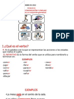 Ficha # 21 Lenguaje El Verbo