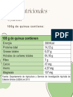 Quinua Valor Nutricional