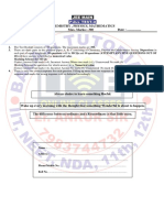 Jee Main Full Syllabus Test-3