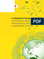 A Standard Framework: For Biosphere Reserve Management Informed by Sustainability Science
