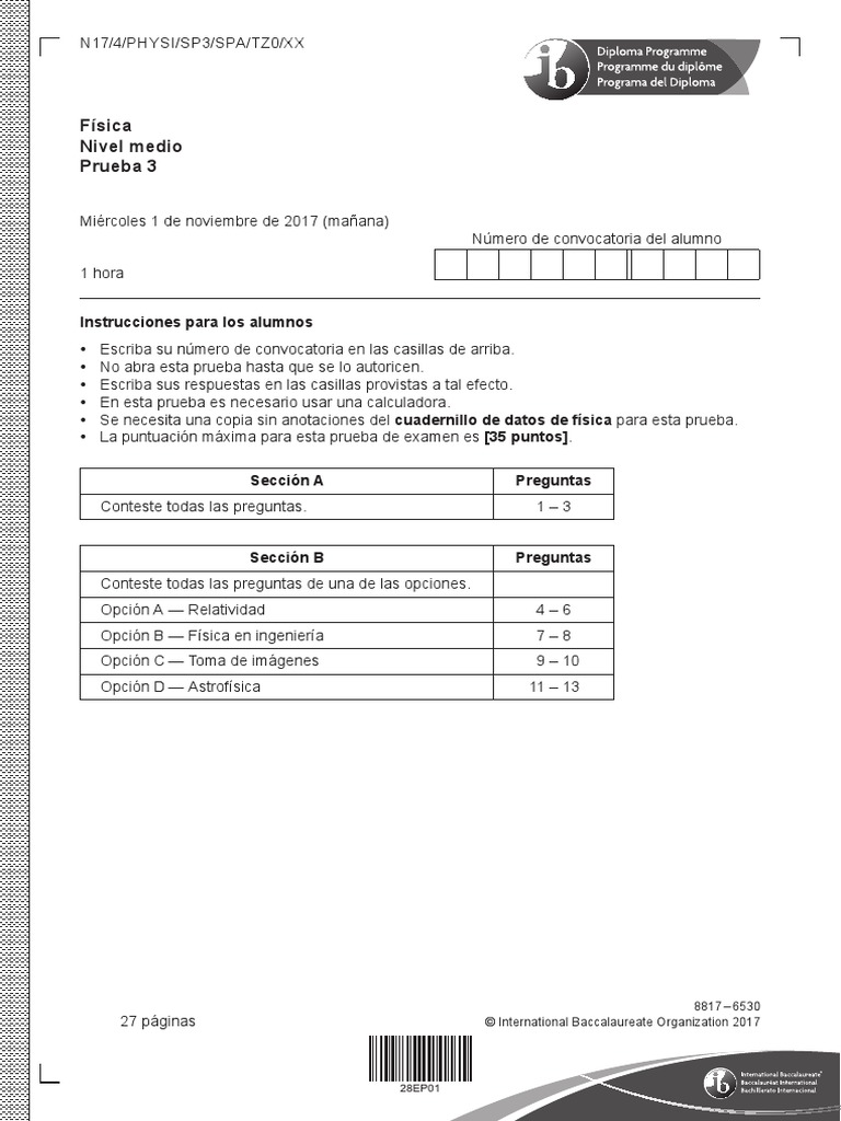 Physics paper 3 sl spanish pdf telescopio f sica