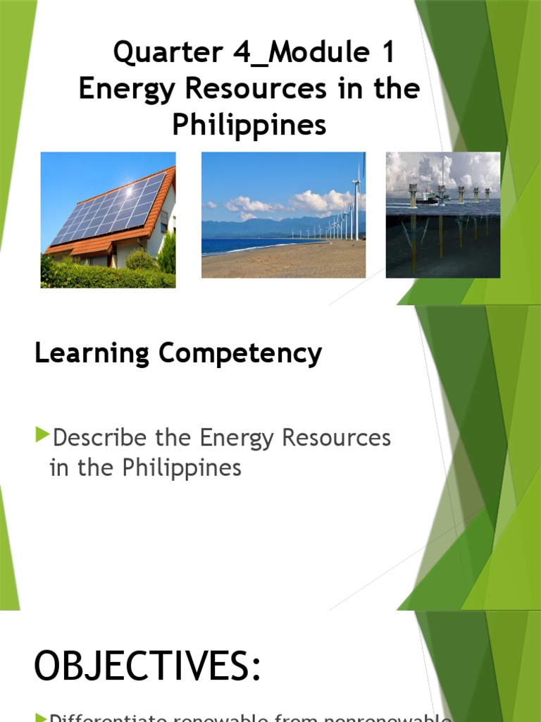 Energy Resources in the Philippines | PDF | Nuclear Power | Fuels
