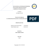 Investigacion Empleo en Personas Con Discapacidad 2do Avance Indicadores