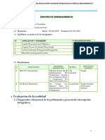 Estructura Proyecto Alfabetizacion Cien 2023