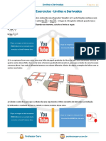 Lista Exercicios 05 Limites e Derivadas