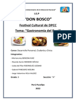 Gastronomía Del Perú (Festival de DPCC)