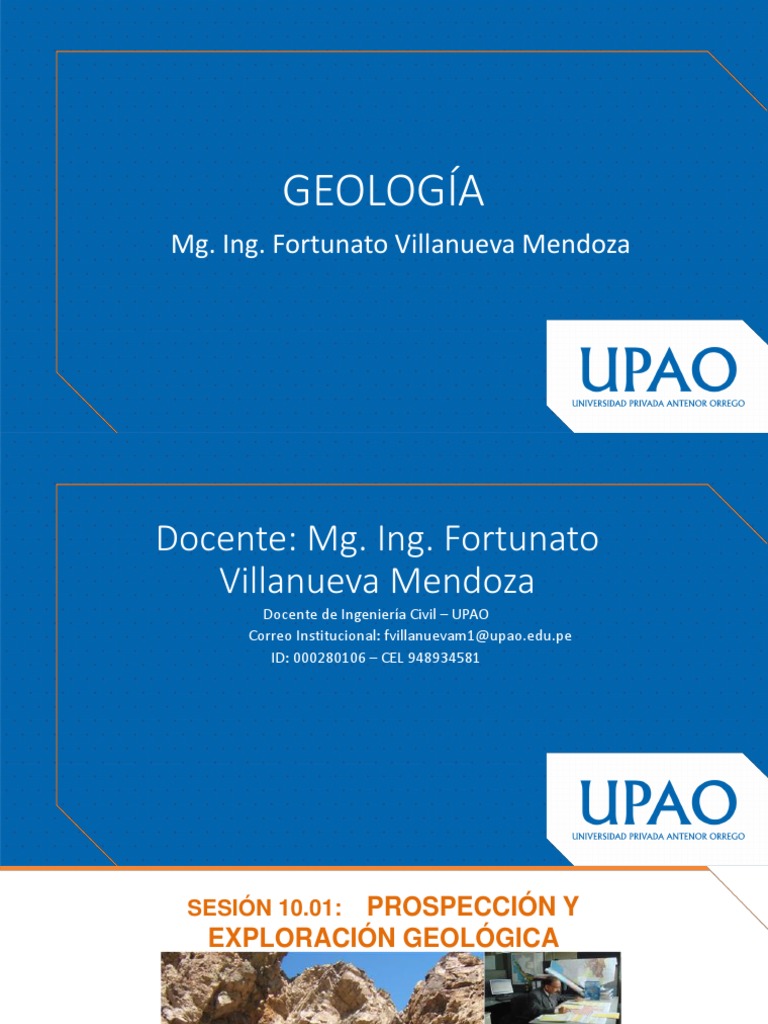 Prospección y Exploración Geológica | PDF | Minería | Mineral