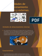 Unidades de Almacenamiento Internas y Externas XP