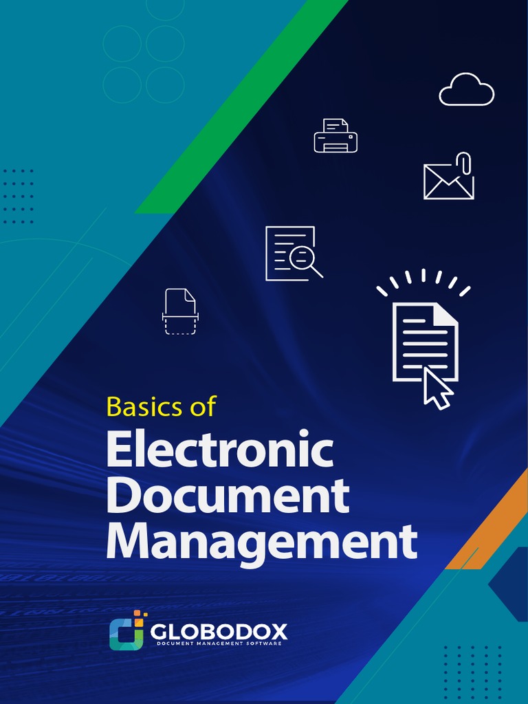 Basics of Electronic Document Management PDF Computer File Return