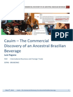 Cauim Commercial Discovery of An Ancestral Brazilian Beverage
