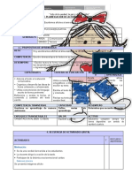 Actividad de Aprendizje ESCRIBE AFICHES AL ANIVERSARIO 14 - 06