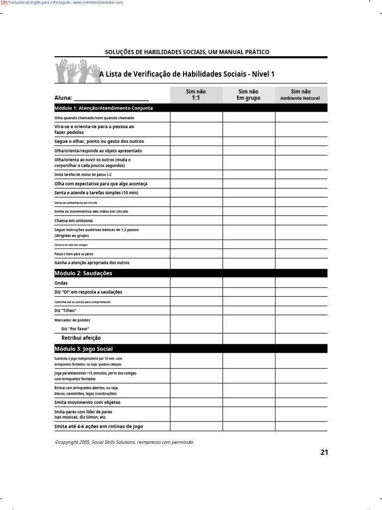 Social skills solutions pt pdf