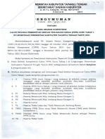 Pengumuman Hasil PPPK Guru Tahap I Tahun 2021