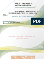 Desarrollo e Innovacion Unidad 2 Tema 2 Innovacion