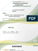 Procesamiento de Residuos Alimentarios: Unidad 1