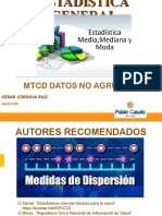 Semana 9 MTCD Datos No Agrupados