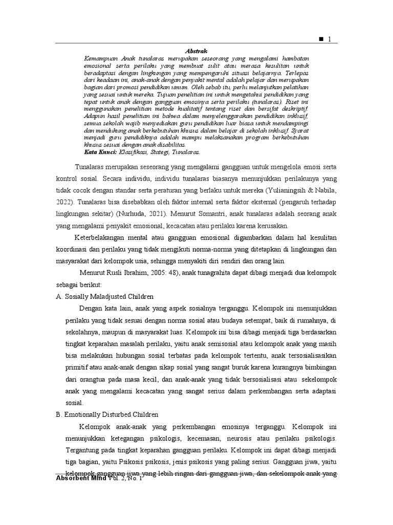 Materi Tuna Laras PDF