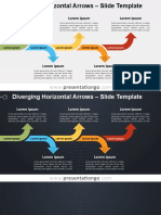 2 1451 Diverging Horizontal Arrows PGo 16 - 9