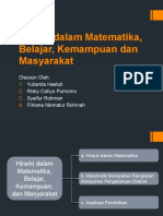 Hirarki Dalam Matematika, Belajar, Kemampuan Dan