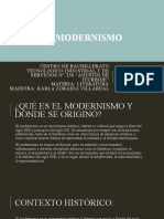 Diapositivas Del Modernismo