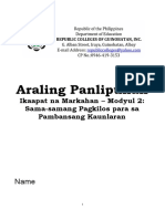 Araling Panlipunan 9 - Modyul 2 q4