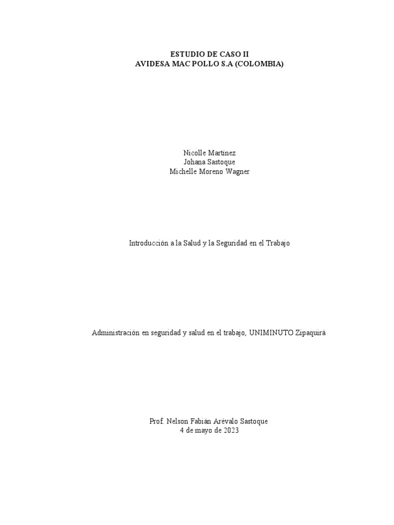 Mejora de Procesos en AVIDESA S.A. | PDF | Aves