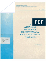 ALCALDIA INDIGENA EN GUATEMALA EPOCA COLONIAL (1500-1821)