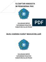 Buku Kegiatan PKK DLL