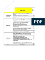 Rubric Presentation