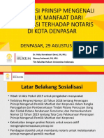 Materi Beneficial Ownership