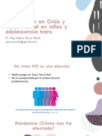 Psicóloga Isidora Paiva - Intervención en Crisis y Salud Mental en Niñez y Adolescencia Trans