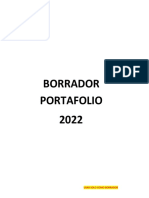 BORRADOR DEL PORTAFOLIO 2022