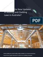 What Are The New Updates in Roofing and Cladding Laws in Australia