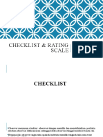 TM 10 Checklist Rating Scale