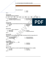 Theory MCQ Booklet