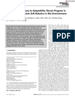 A Shift From Efficiency To Adaptability Recent Progress in Biomimetic Interactive Soft