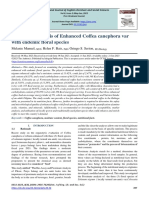 Proximate Analysis of Enhanced Coffea Canephora Var With Endemic Floral Species