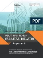 Panduan Pelatihan Teknik Fasilitasi Melatih Bagi PTP Angkatan II 2018