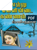காற்று வெளியிடை கண்ணம்மா ரமணிசந்திரன்