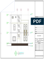 Elevation - B: Roof Top Level 34'-6"