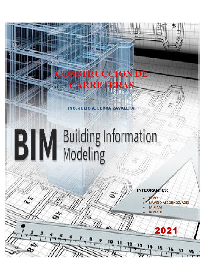 Informe Tecnologia Bim | PDF | Modelado de información de construcción ...