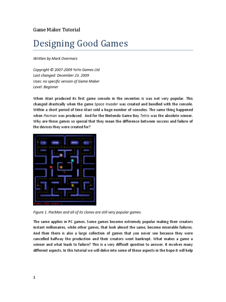 GM Tutorial - Designing Games | PDF | Home & Garden