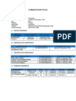 Curriculum Vitae Sunardin