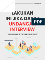 Undangan Interview Kerja