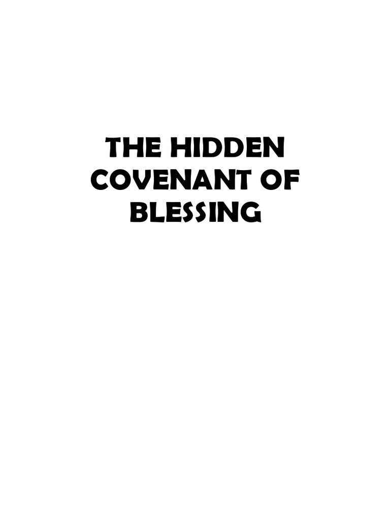 99 The Hidden Cove PDF Jacob Jesus