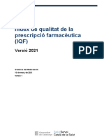 2021 - GM - Índex de Qualitat de La Prescripció Farmacèutica - IQF