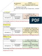 (L P 9) CH A Bài Unit 4 P1