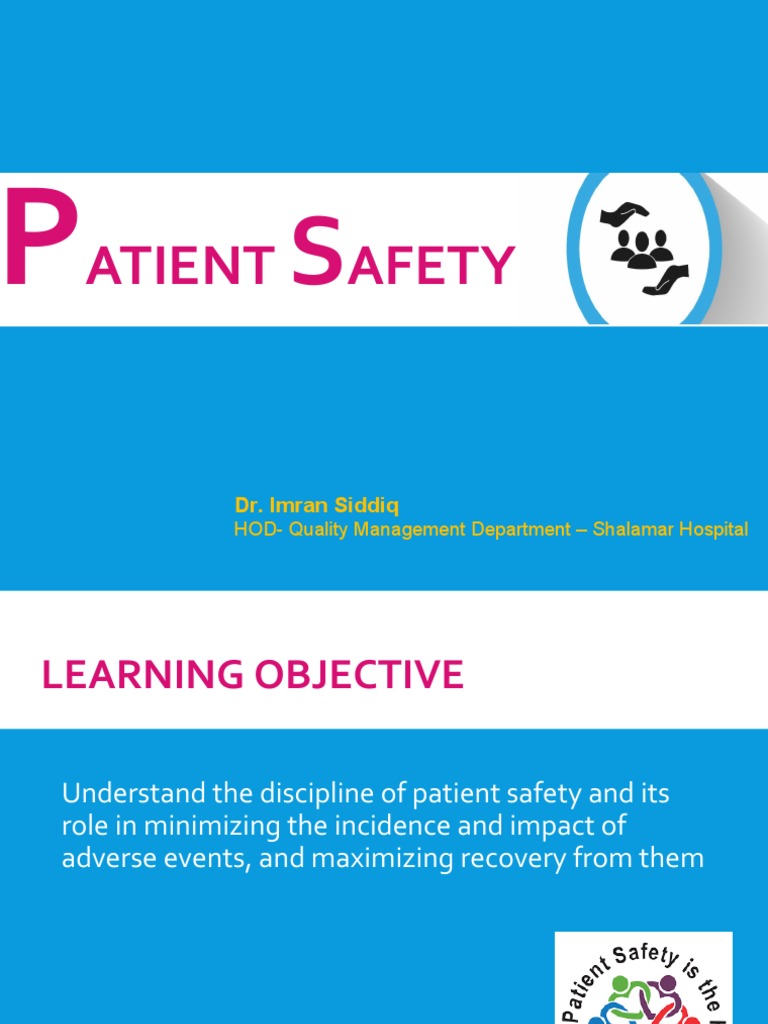 Patient Safety in Healthcare Settings | PDF | Patient Safety | Patient